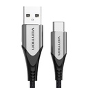 USB 2.0 A na USB-C 3A kabel 0,5 m Vention CODHD sivi (paket od 5 komada)