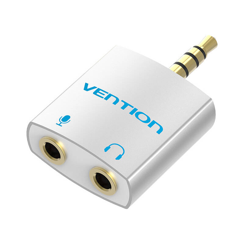 Audio adapter Vention BFBB0 3,5 mm muški na 2,5 mm ženski crni 0,25 m