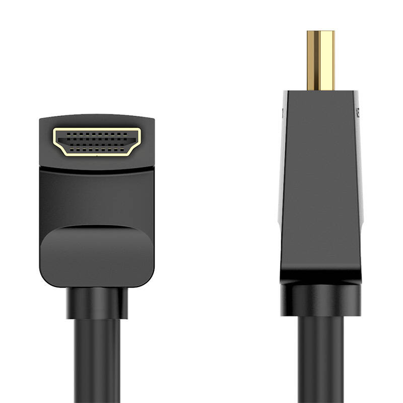 Kabel HDMI Vention AARBG 1,5m kut 90° (crni)