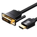 HDMI na DVI kabel 1m Vention ABFBF (crni)