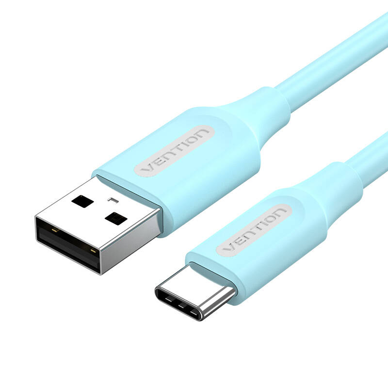 USB 2.0 A na USB-C 3A kabel Vention COKSH 2m svijetlo plava