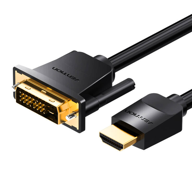 HDMI na DVI kabel 1,5 m Vention ABFBG (crni)