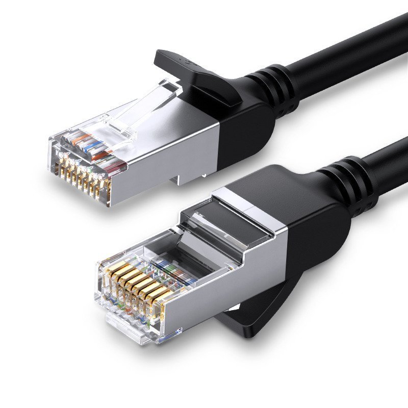 Kabel od čistog bakra UGREEN Cat 6 UTP Ethernet RJ4510m (crni)