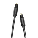 Optički audio kabel 2m Vention BAEBH crni (paket od 5 komada)