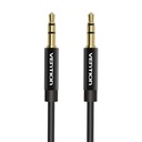 Pleteni 3,5 mm audio kabel 1 m Vention BAGBF crni