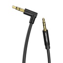 3,5 mm muški na 90° muški audio kabel 1,5 m Vention BAKBG-T crna