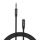 TRRS 3,5 mm muški na 3,5 mm ženski audio ekstender 3 m Vention BHCBI crni (paket od 5 komada)