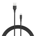 USB 2.0 A muški na Micro-B muški 2A kabel Vention CTIBC 0,25 m crni