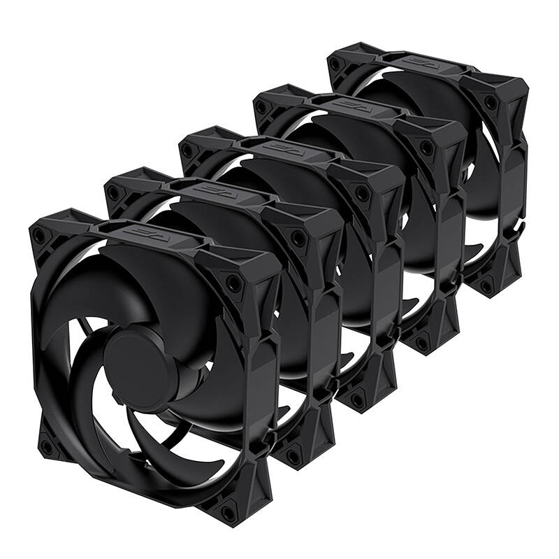 Komplet ventilatora za računalo Darkflash S100 5IN1 Black