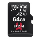 Memorijska kartica Goodram IRDM MicroSDXC 64 GB Class 10 UHS-I/U3 A2 V30 (IR-M2AA-0640R12)