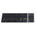 Mehanička gaming tipkovnica s odvojivom numeričkom tipkovnicom Delux KM12+KN12 RGB