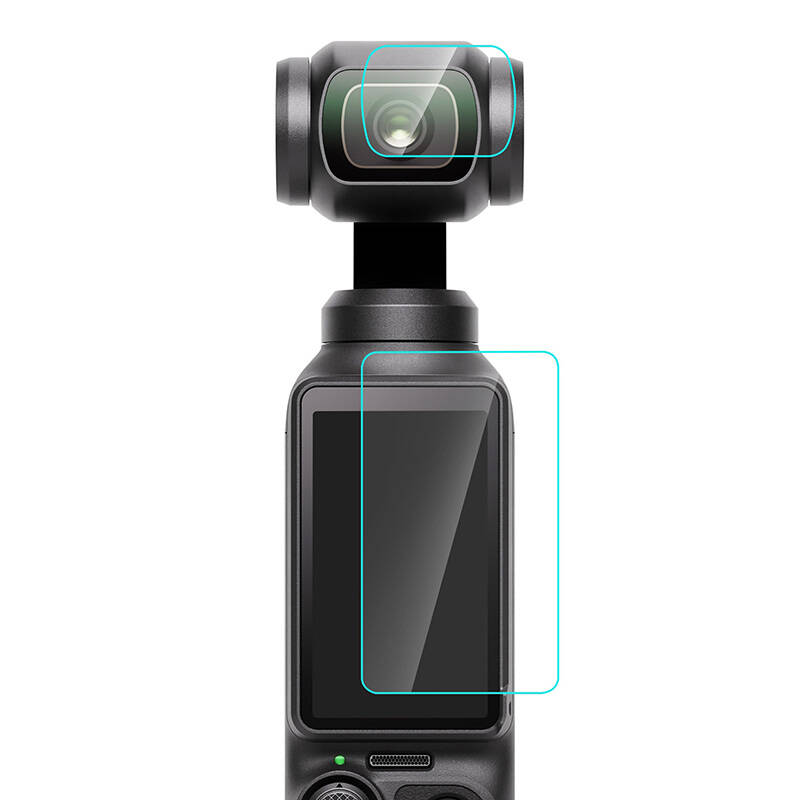 Leća od kaljenog stakla i zaštita za zaslon DJI OSMO Pocket 3 (paket od 5 komada)
