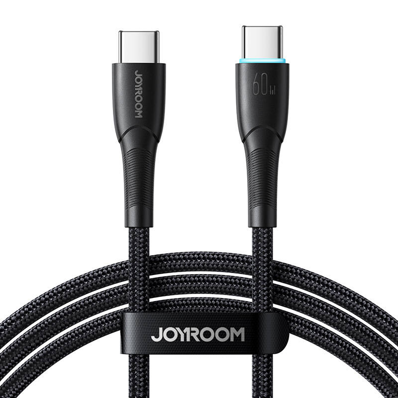 Kabel USB-C na USB-C Joyroom SA32-CC3 Starry, 60W, 1m crni