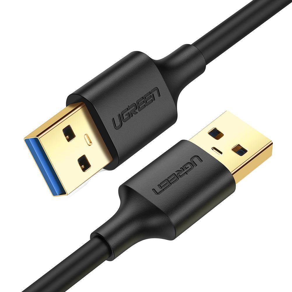 USB 3.0 A-A kabel UGREEN 0,5m (crni) (paket od 5 komada)