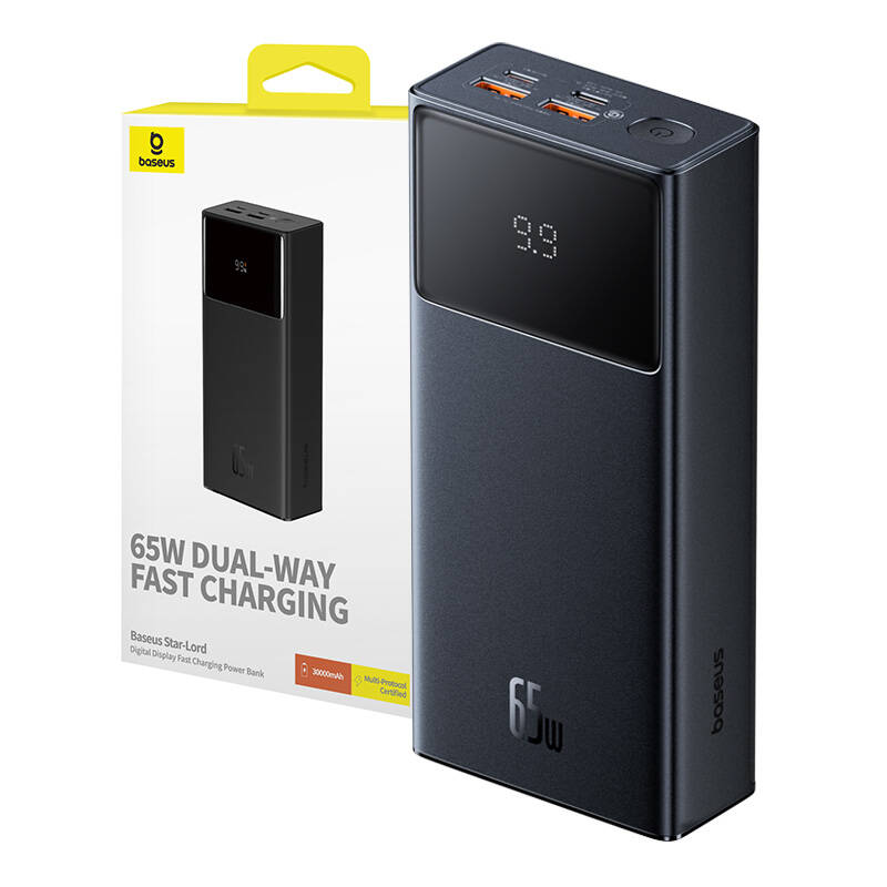 Powerbank Baseus Star-Lord 30000mAh, 65W (crni)