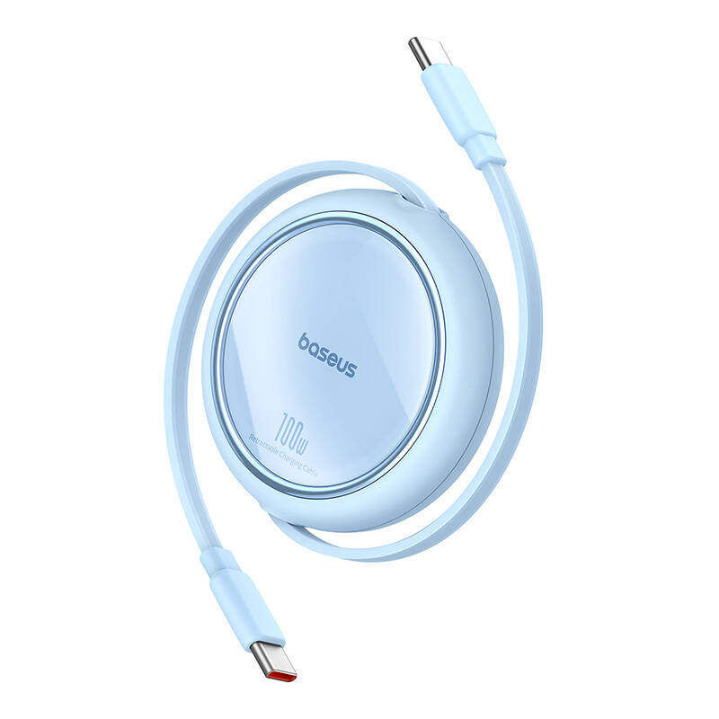 Kabel USB-C na USB-C Baseus Free2Draw, PD, 100W, 1m (plavi) (paket od 4 komada)