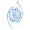 Kabel USB-C na USB-C Baseus Free2Draw, PD, 100W, 1m (plavi) (paket od 5 komada)