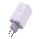 Baseus GAN6 Pro brzi punjač, ​​2xUSB-C + 2xUSB, 65W (ljubičasti)