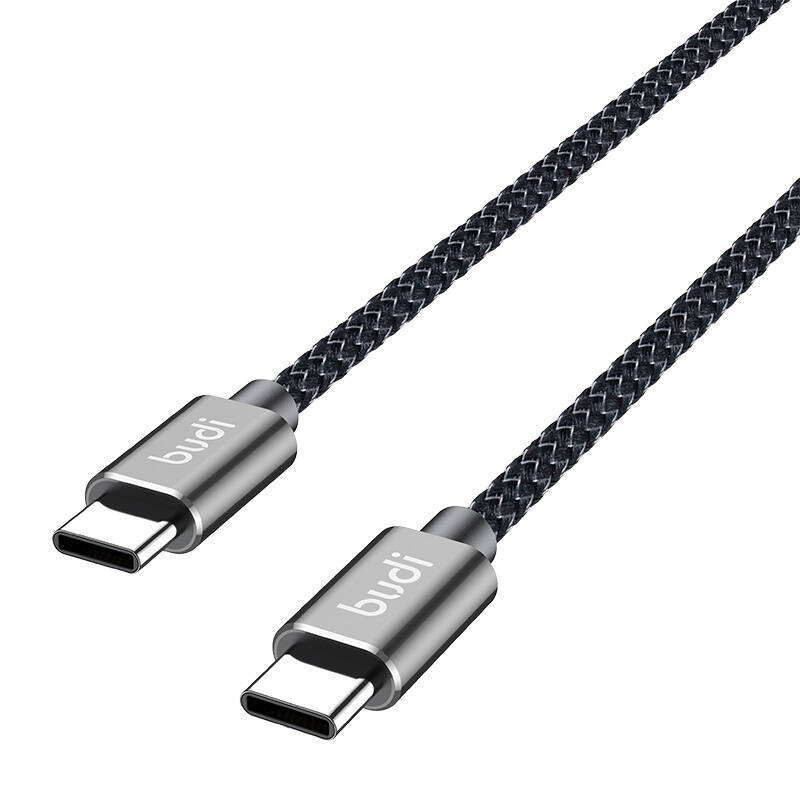 USB-C na USB-C kabel Budi 65W 1,5m (crni)