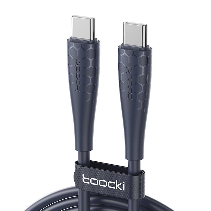 Kabel USB-C na USB-C Toocki TXCTT3- LB03, 1m, FC 240W (plavi)