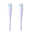 Kabel USB-C na USB-C Toocki TXCTT1- BMH01-P, 1m, PD, FC 100W (ljubičasti)