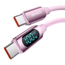 Kabel USB-C na USB-C Toocki TXCTT1-XX04-B2, 2m, FC 100W (ružičasti)