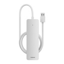 Hub Baseus UltraJoy Series Lite 4 priključka 200 cm (USB na USB3.0*4) (bijeli)