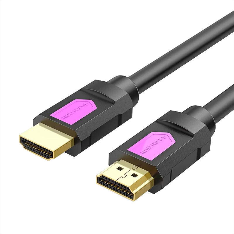 Lention VC-HH20 HDMI 4K High-Speed ​​na HDMI 2.0 kabel, 18Gbps, PVC, 2m (crni)