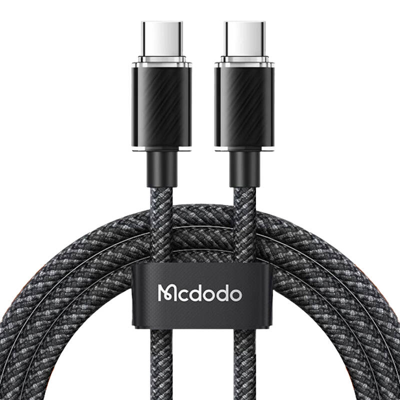 Kabel USB-C na USB-C Mcdodo CA-3670, 100W, 1.2m (crni)