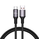 Kabel za brzo punjenje Rocoren USB-A na USB-C Retro Series 1m 100W (sivo)