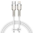 USB-C kabel za Lightning Baseus Cafule, PD, 20W, 1m (bijeli)