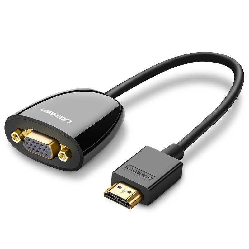 HDMI na VGA adapter UGREEN MM105 bez zvuka (crni)