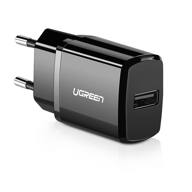 Zidni punjač UGREEN ED011, USB, 2.1A (crni)