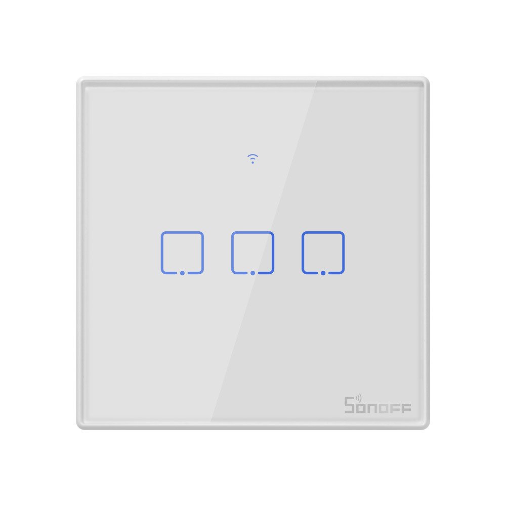 Smart Switch WiFi + RF 433 Sonoff T2 EU TX (3-kanalni)