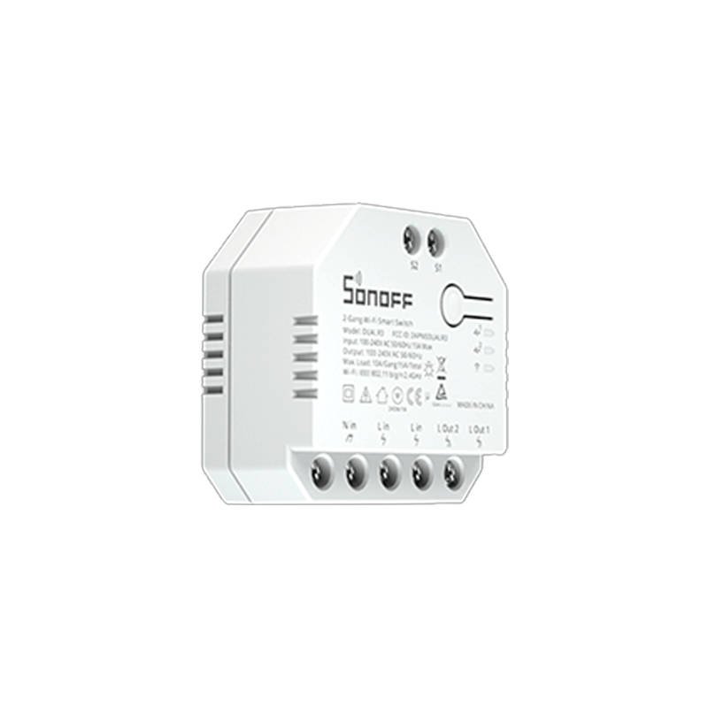 Pametni prekidač WiFi Sonoff Dual R3 (Outlet)