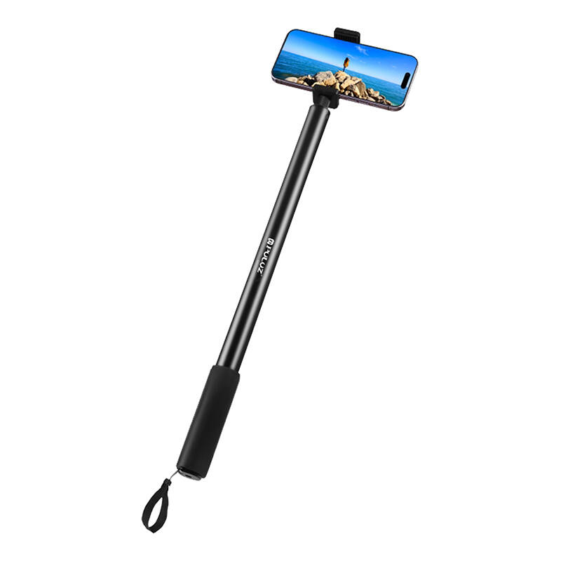 Metalni selfie stick 2 m PULUZ za Insta360 One RS/X2/X3 (crni)