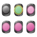 6 filtera MCUV CPL ND8/16/32/64 Sunnylife za Pocket 3