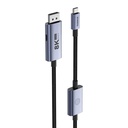 Adapter USB-C - DP Baseus 8K 1,5m (crni)