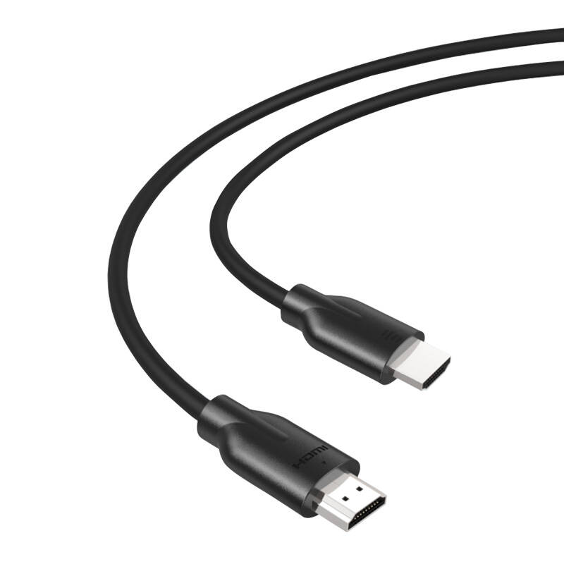 HDMI na HDMI 2.1 PVC RayCue kabel, 2m (crni) (paket od 5 komada)