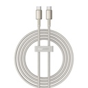 Kabel USB-C do USB-C Baseus Tungsten Gold, 100 W, 2 m (złoty) (paket od 5 komada)
