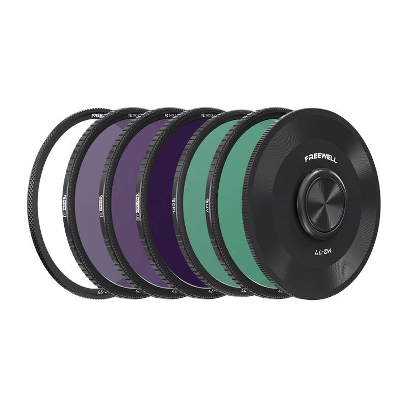 Komplet s pet filtera Freewell M2 serije Quick Swap 77 mm