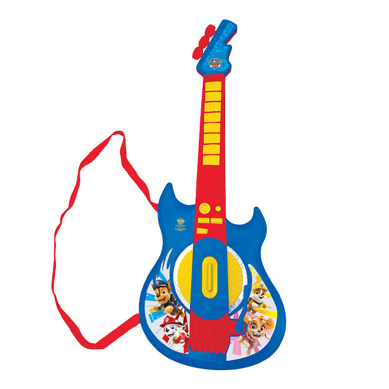 Elektronička gitara s mikrofonom Paw Patrol Lexibook