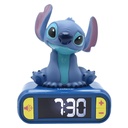 Digitalna budilica sa Stitch 3D noćnim svjetlom