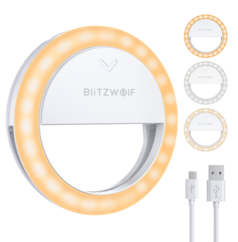 Clip-on Ring Fill Light BlitzWolf BW-SL0 Pro LED