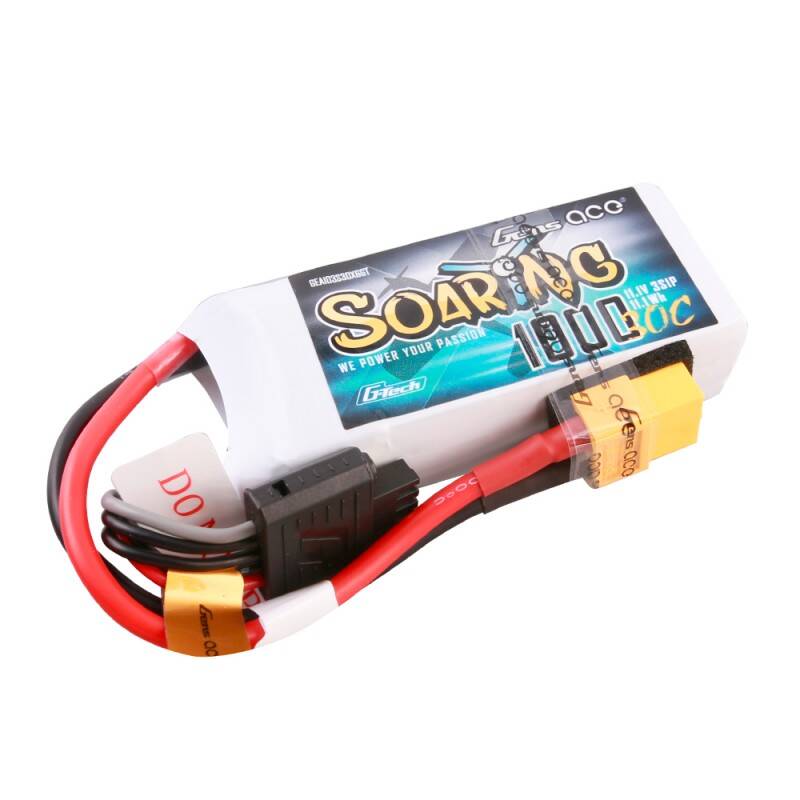 Gens ace G-Tech Soaring 1000mAh 11.1V 30C 3S1P Lipo baterija