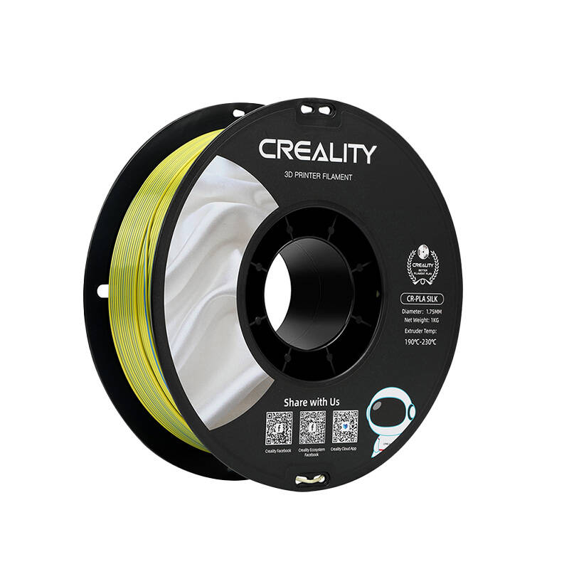 CR-Silk PLA Filament Creality (žuto-plava)