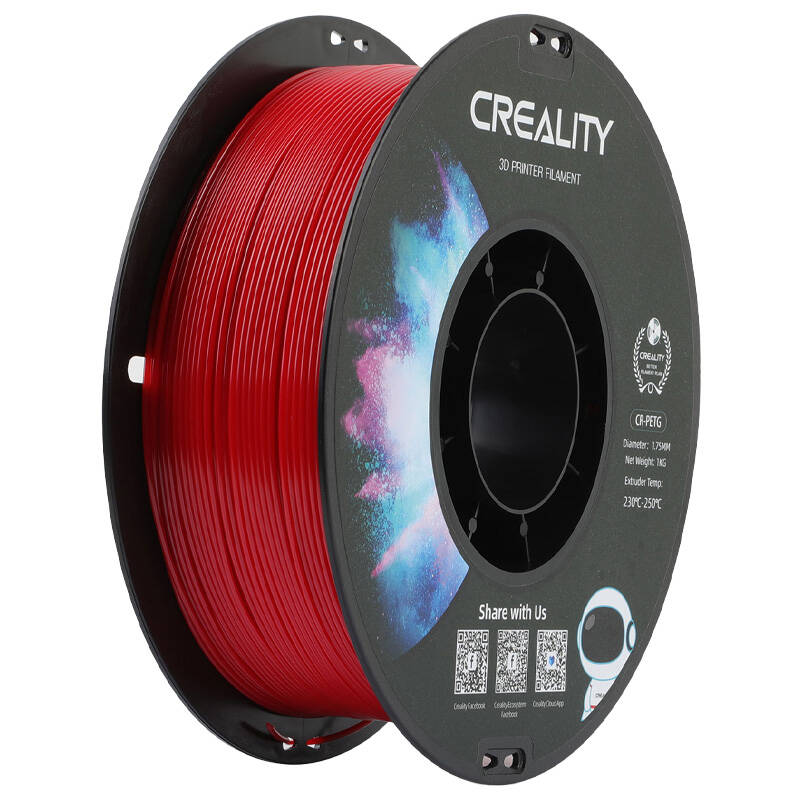 CR-PETG filament Creality (crveno)