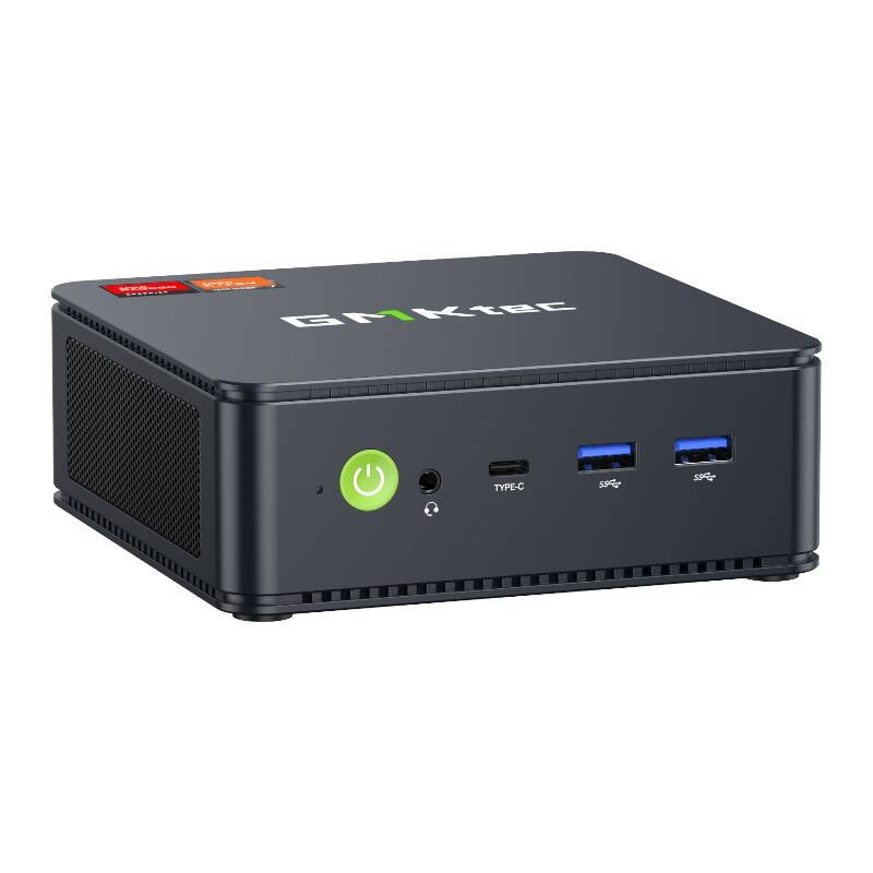 MINI PC GMKtec K6 Ryzen 7 7840HS 32GB RAM + 1TB SSD crni