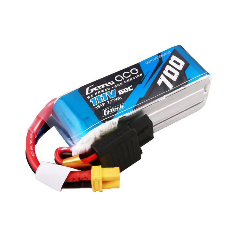 Gens ace G-Tech 700mAh 11.1V 60C 3S1P Lipo baterija