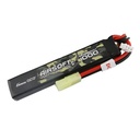 Gens ace 25C 1000 mAh 2S1P 7,4 V Airsoft Gun Lipo baterija s mini Tamiya utikačem